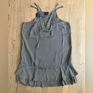 Brand New! Mossimo Women's Shift
Dress Olive Green L